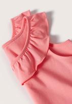 MANGO - T-shirt mag - pink