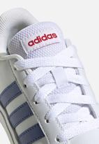 adidas Originals - Grand court 2.0 k - ftwr white/team royal blue/vivid red