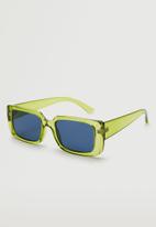 MANGO - Acetate frame sunglasses - pastel green