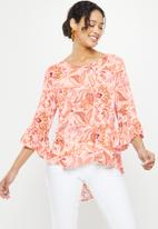Stella Morgan - Paisley printed blouse - pink