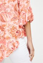 Stella Morgan - Paisley printed blouse - pink