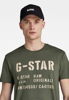 G-Star RAW - Originals raw 2 pack r T-shirt - sartho blue & lt hunter