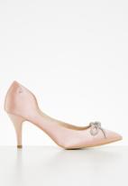 Butterfly Feet - Abbi 2 court stiletto heel - pink