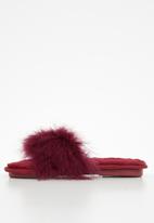 dailyfriday - Debbi open-toe slippers - burgundy