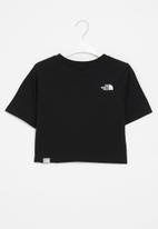 The North Face - G short sleeve cropped graphic tee - black