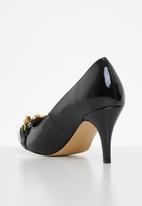 Butterfly Feet - Abbi 1 court stiletto heel - black