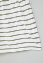 Superbalist - Girls striped dress - khaki