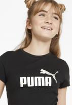 PUMA - Ess+ logo tee g - puma black