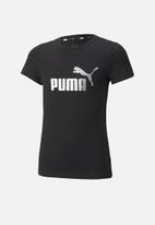 PUMA - Ess+ logo tee g - puma black