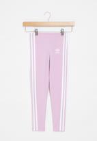 adidas Originals - 3 stripes legging y - bliss lilac & white