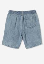 Cotton On - Skate fit short - byron mid blue