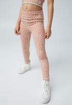 Cotton On - The 7/8 tight - dust storm & luna floral