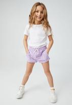 Cotton On - Bronte knit short - lilac drop