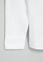 POLO - Boys classic long sleeve shirt - white