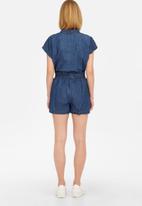 Jacqueline de Yong - Saint shorts - medium blue denim