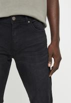 Jonathan D - Josh five pocket denim jeans slim fit - black