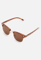 Superbalist - Bo clubmaster sunglasses - brown
