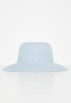 Superbalist - Beth summer straw hat - blue