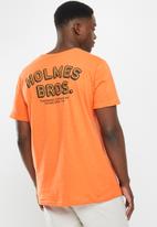 Holmes Bro's - Trademark holmes short sleeve tee - tigerlily slub