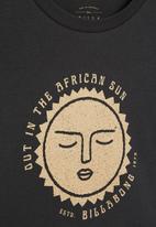 Billabong  - Girls african sun short sleeve tee - washed black