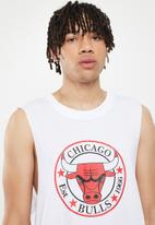 NBA - Chicago Bulls fashion print T-shirt - white