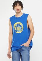 NBA - Golden State Warriors core full print tee - blue