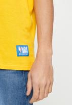 NBA - LA Lakers fashion print T-shirt - yellow