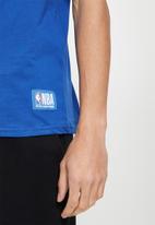 NBA - Golden State Warriors core badge print tee - blue