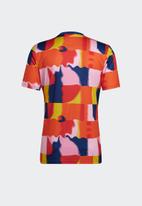 adidas Performance - Belgium Training T-shirt Pre Match World Cup 2022 - multicolor