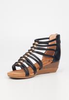 Butterfly Feet - Linah 1 wedge heel - black