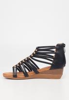 Butterfly Feet - Linah 1 wedge heel - black
