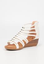Butterfly Feet - Linah 1 wedge heel - white
