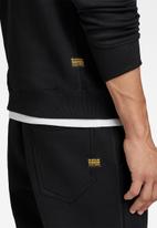 G-Star RAW - Premium core r sw long sleeve - dk black