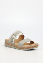 Butterfly Feet - Mieke 2 slide sandal - grey