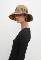 Superbalist - Jennifer sun hat - black & natural