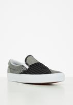 Vans - Classic slip-on patchwork - conference call suiting grey