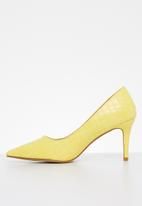 Madison® - Betsie stiletto court heel - butter yellow