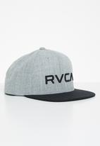 RVCA - Rvca twill snapback ii boys - grey & black