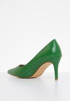Madison® - Betsie stiletto court heel - green