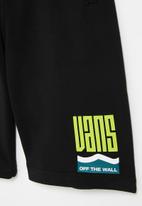 Vans - Vans maze fleece short - black