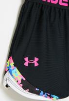 Under Armour - Play up tri short - black & pink
