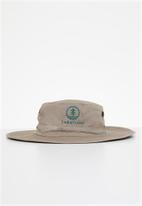 Lark & Crosse - Safari bucket hat - stone
