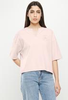 Converse - Chuck patch infill ss tee - barely rose