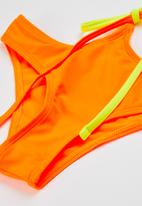 Rebel Republic - Girls one piece bikini - orange & yellow