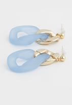 Superbalist - Christie earrings - blue & gold