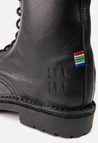 Veldskoen - Veldskoen ranger boot - black sole