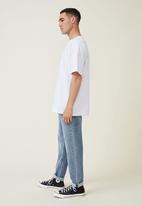 Cotton On - Relaxed tapered jean - cable blue