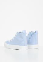Cotton On - Classic canvas high top trainer - blue 