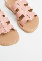 Bata - Girls buckle strap sandal - pink