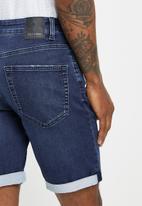 Only & Sons - Ply regular fit shorts - blue denim